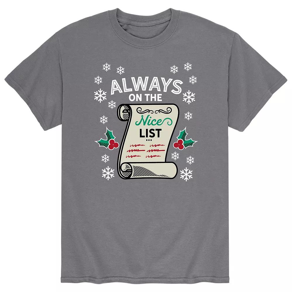 Men's The Nice List Graphic Tee,  Product Image