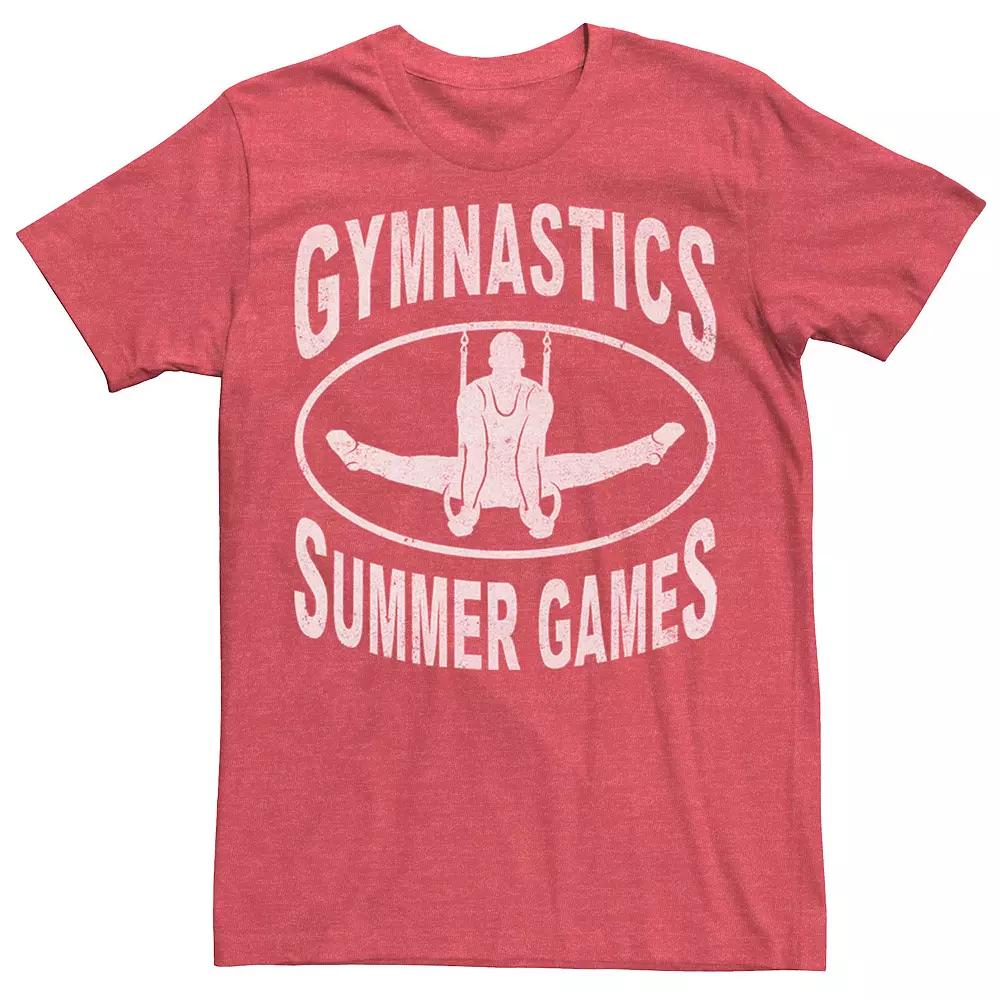 Men's Summer Gymnastics Sports Logo Tee,  Product Image