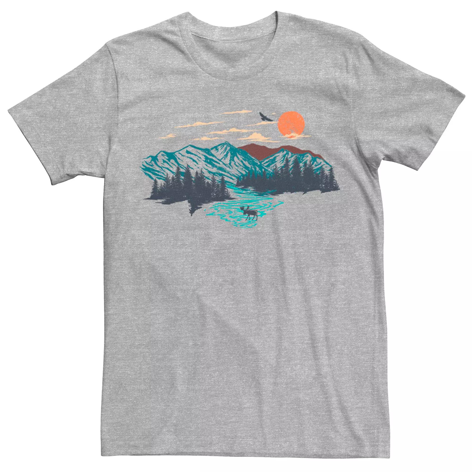 Men's Natural Outdoors Abstract Tee,  Product Image