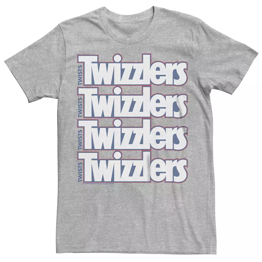 Men's Twizzlers Twists Logo Stacked Graphic Tee,  Product Image