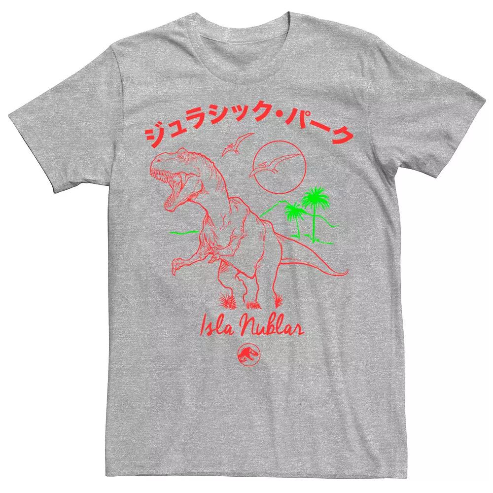 Men's Jurassic Park Kanji T Rex Outline Tee,  Product Image