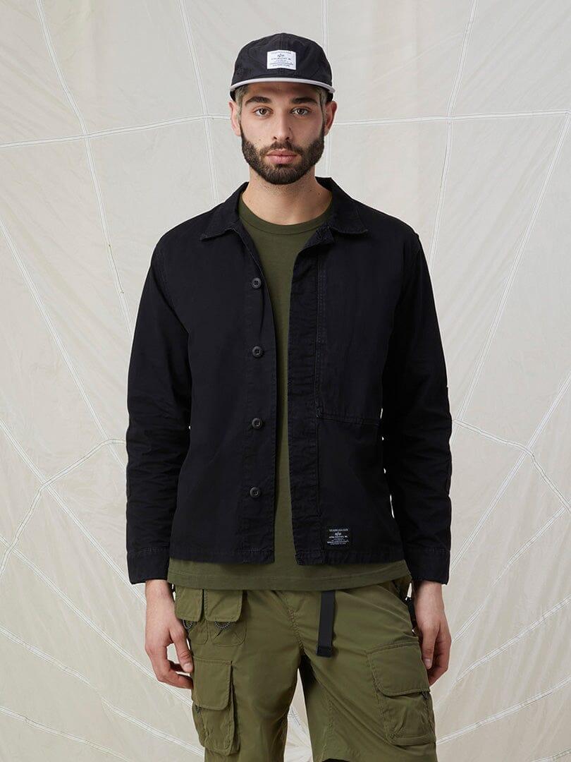 CONTRAST SHIRT JACKET (SEASONAL) Male Product Image