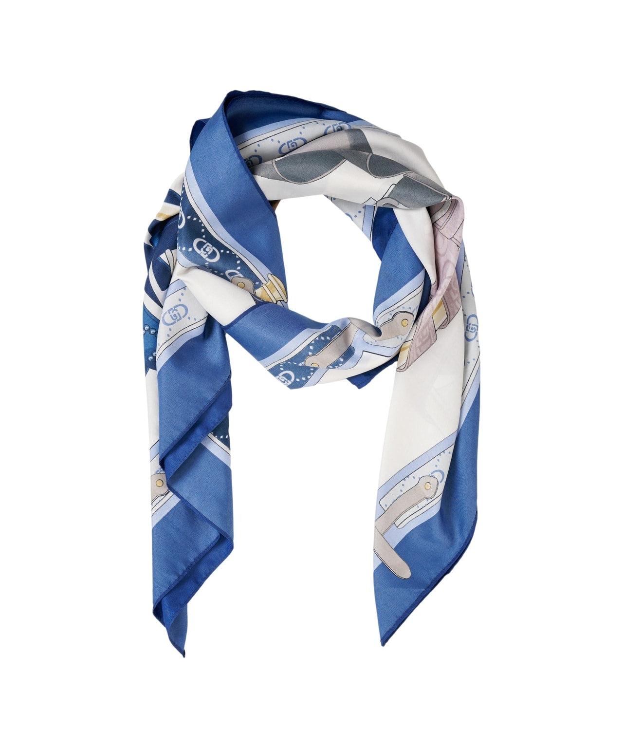 Scarf with belt print Product Image