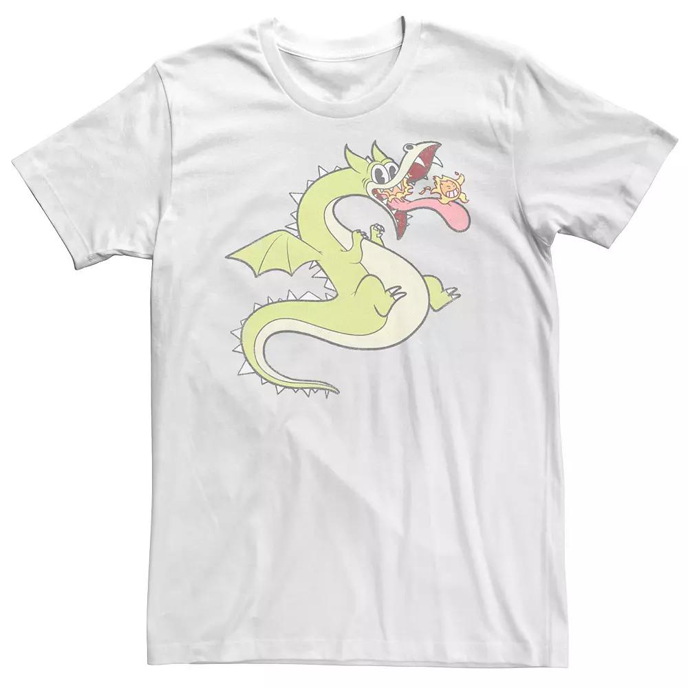 Big & Tall Cuphead Grim Matchstick & Living Fireball Tee, Men's,  Product Image