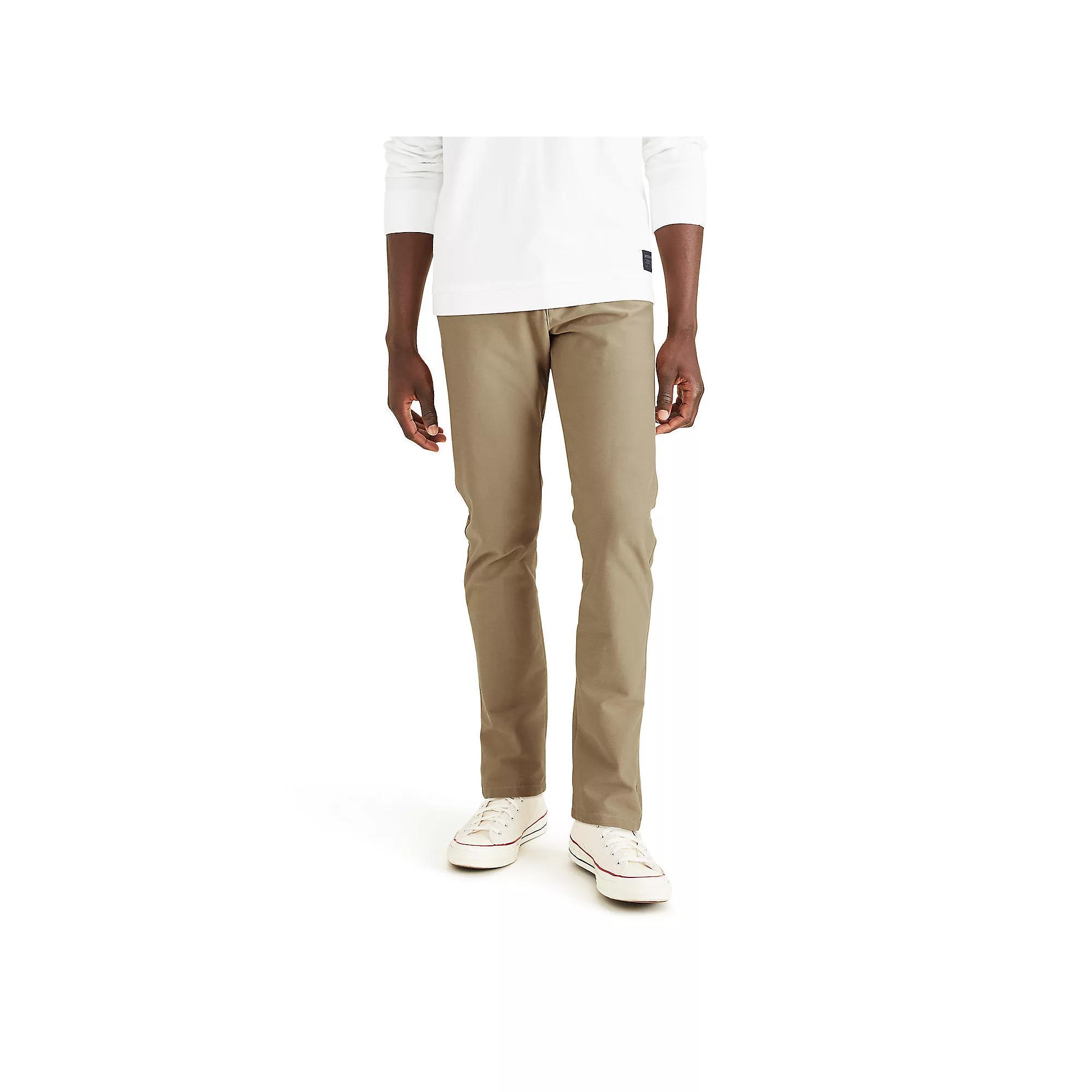 Big & Tall Dockers® Straight-Fit Smart 360 Knit™ Comfort Knit Chinos, Men's, Size: 50X32, True Chino Product Image