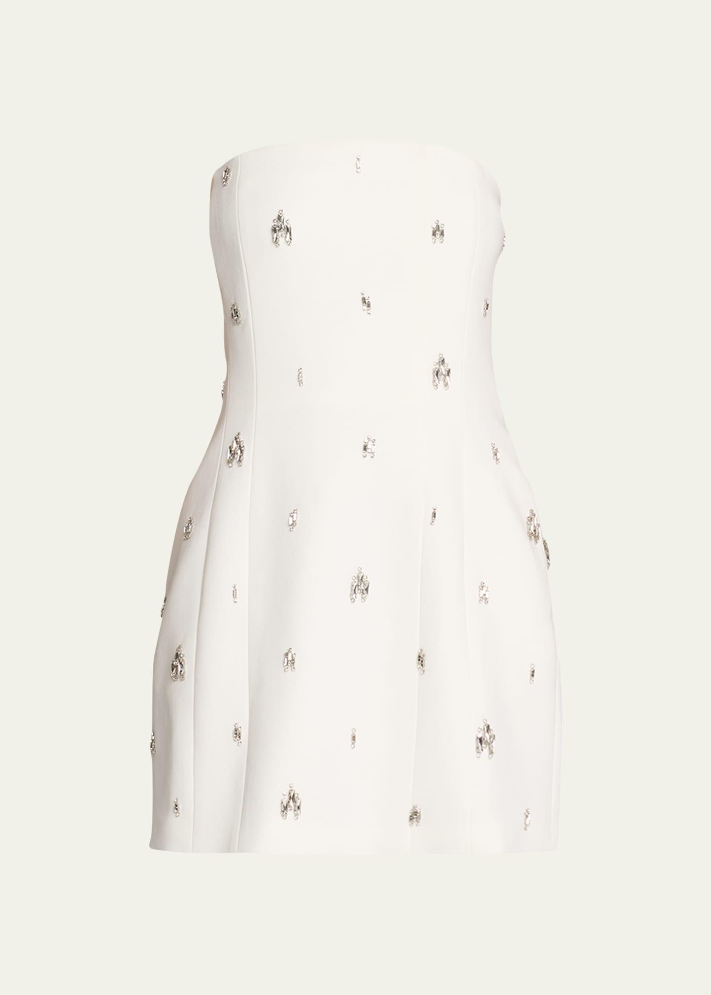 Elsie Strapless Jewel-Embellished Mini Dress Product Image