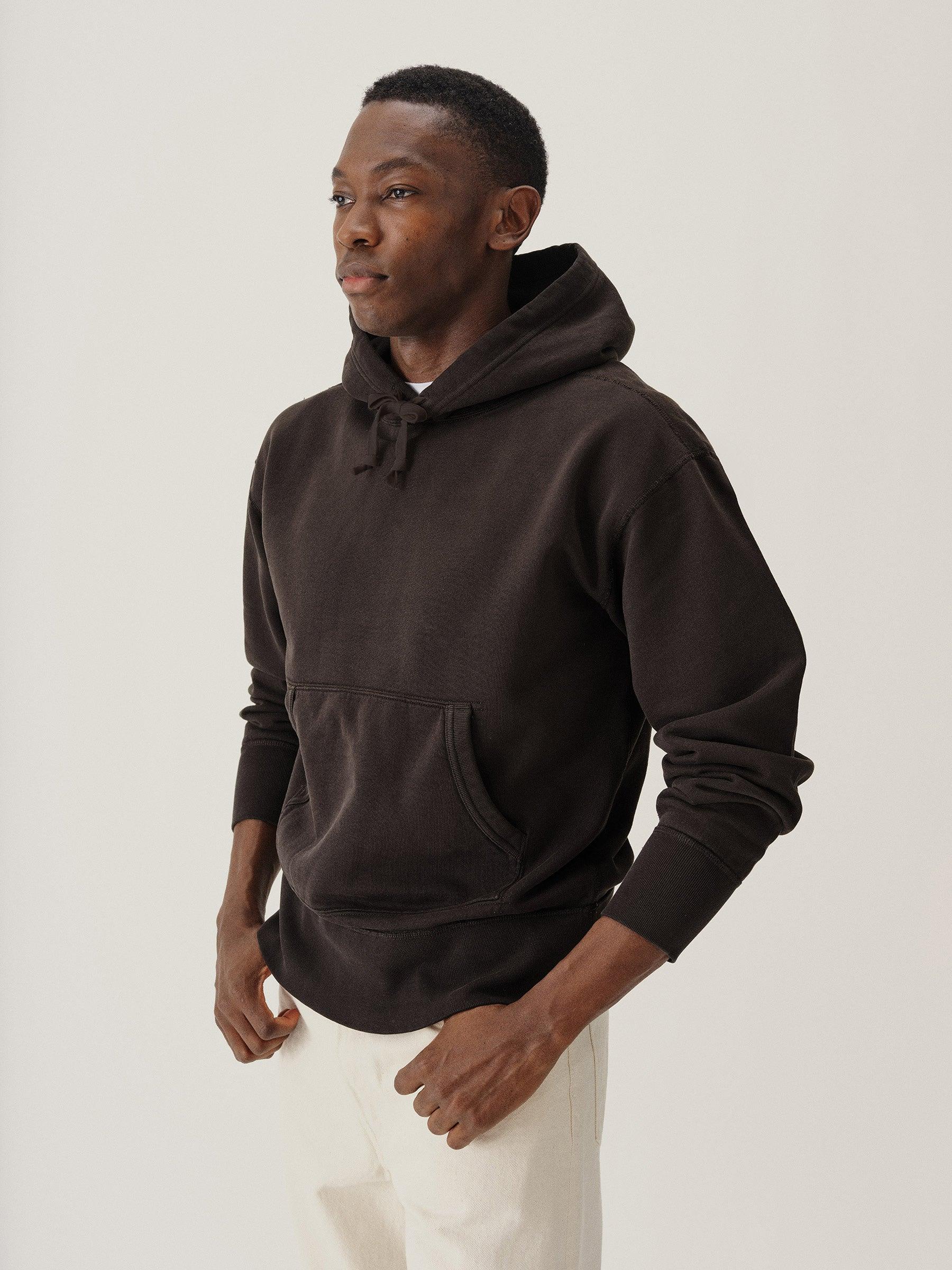 Faded Black Welterweight Hooded Sweatshirt Product Image