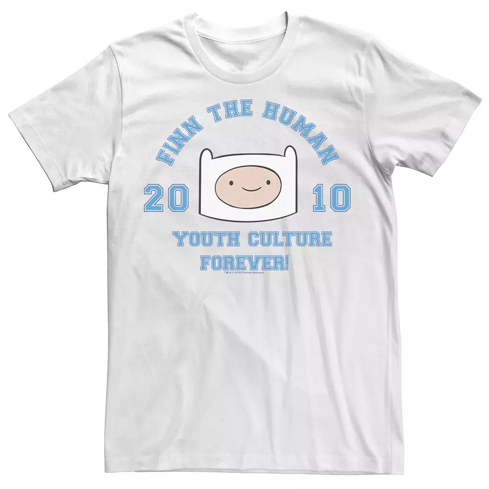 Men's Cartoon Network Adventure Time Finn The Human Youth Culture Forever Tee,  Product Image