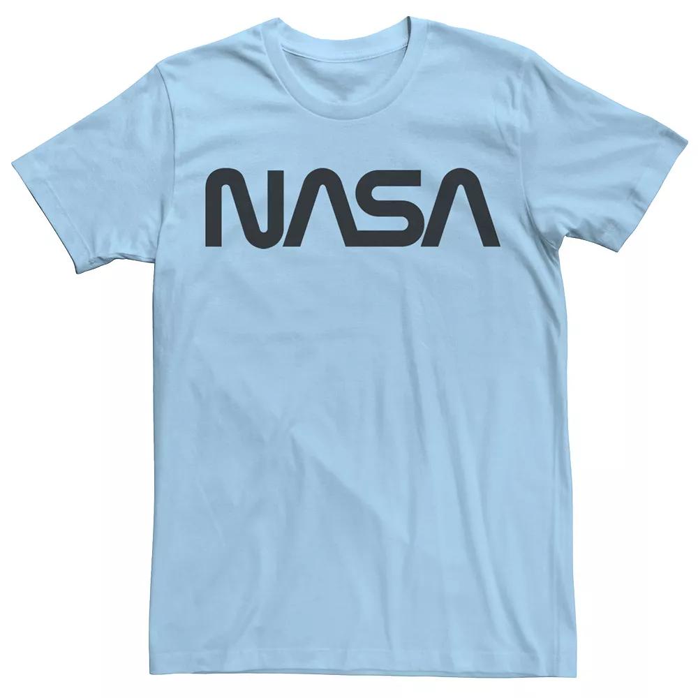 Men's NASA Simple Text Logo Graphic Tee,  Product Image