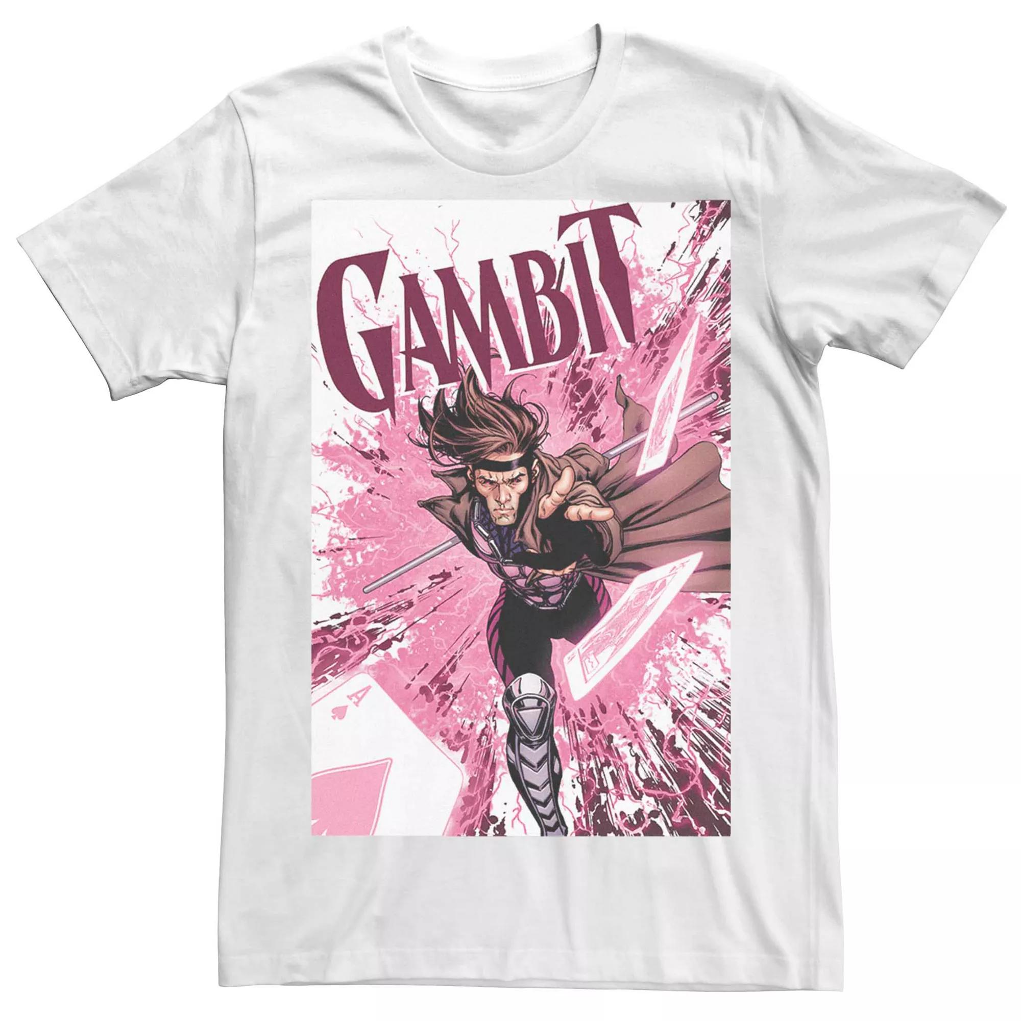 Men's X-Men Gambit Graphic Tee, Size: Medium, White Product Image