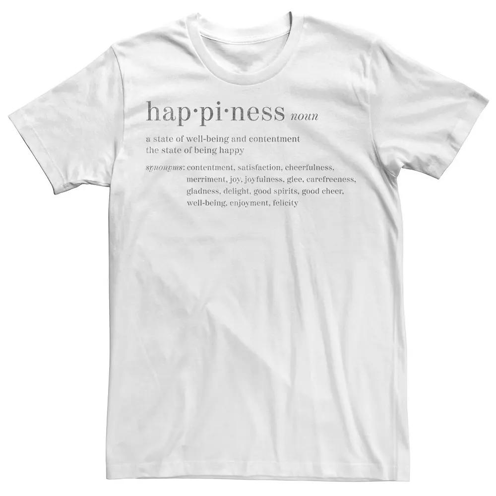 Men's Fifth Sun Happiness Definition Tee, Size: XL, White Product Image