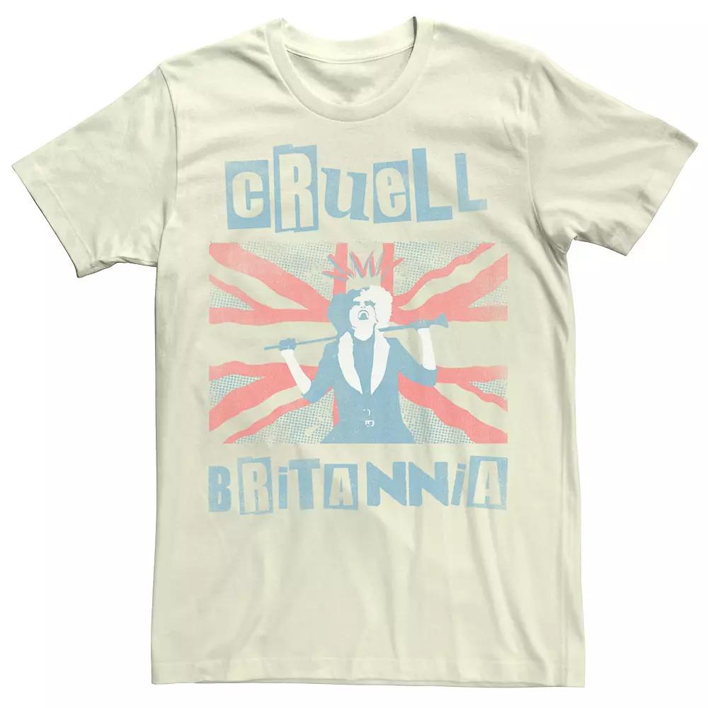Disney's Cruella De Vil Men's Britannia Tee,  Product Image