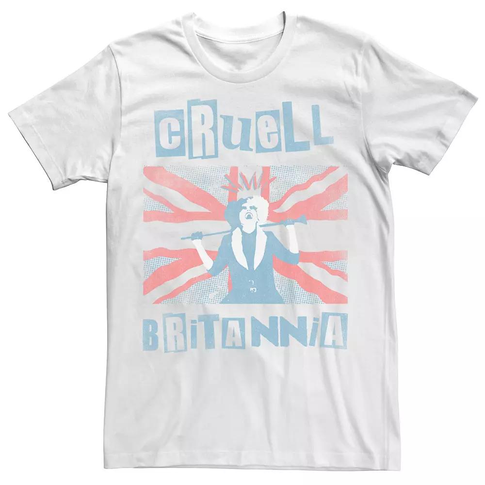 Disney's Cruella De Vil Men's Britannia Tee,  Product Image