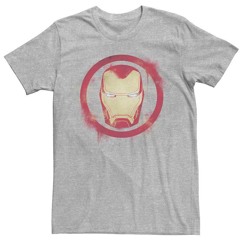 Men's Marvel "Avengers: Endgame" Iron Man Spray Paint Logo Tee,  Product Image