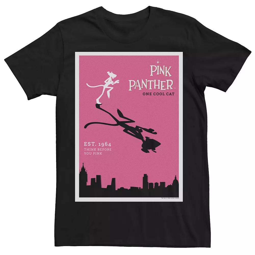 Men's The Pink Panther Silhouette Poster Tee,  Product Image