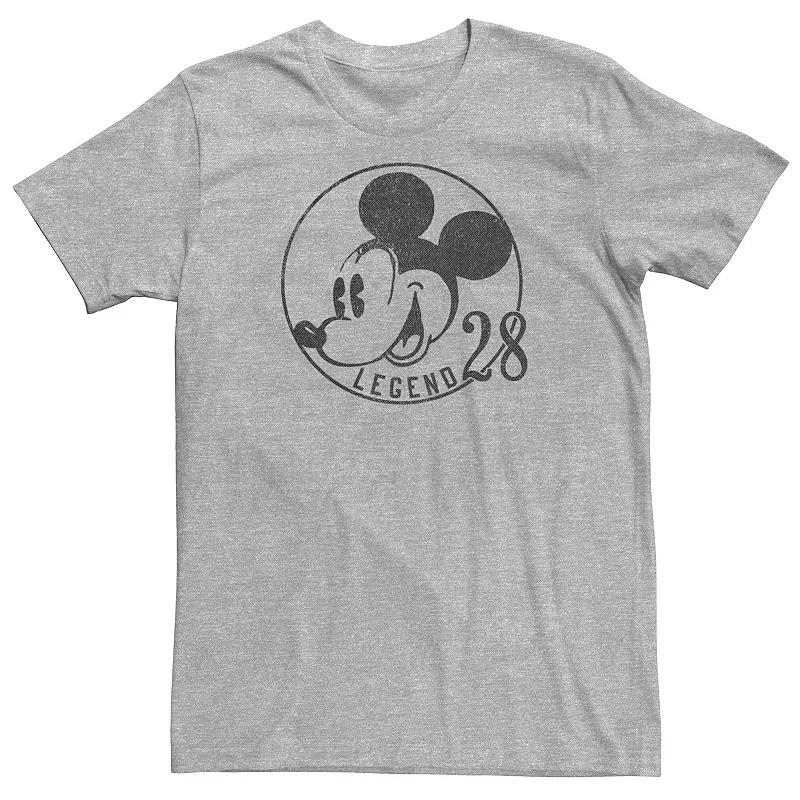 Big & Tall Disney Mickey & Friends Mickey Mouse Legend 28 Tee, Men's,  Product Image