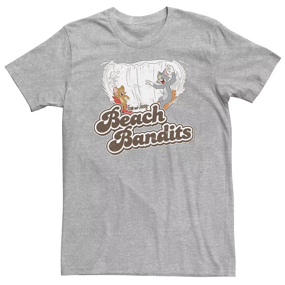 Big & Tall Tom & Jerry Beach Bandits Tee, Men's,  Product Image