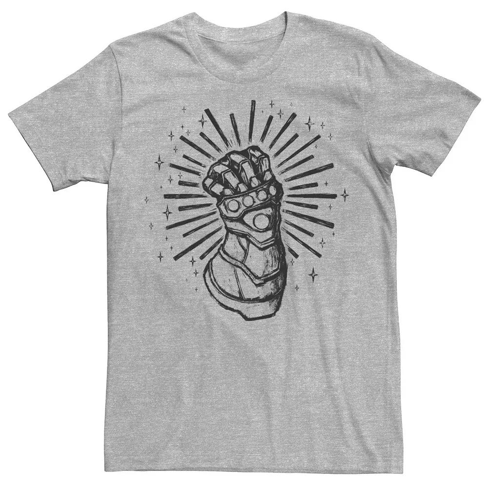 Men's Marvel Avengers Infinity Gauntlet Sketch Tee,  Product Image