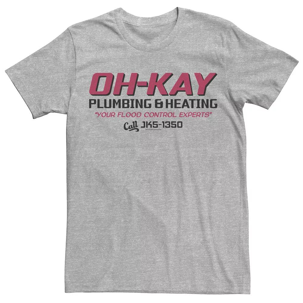 Men's Home Alone Oh-Kay Plumbing & Heating Logo Tee,  Product Image