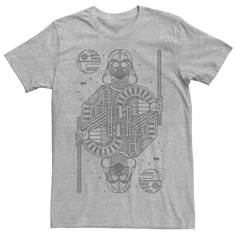 Men's Star Wars Darth Vader Line Art Tee,  Product Image