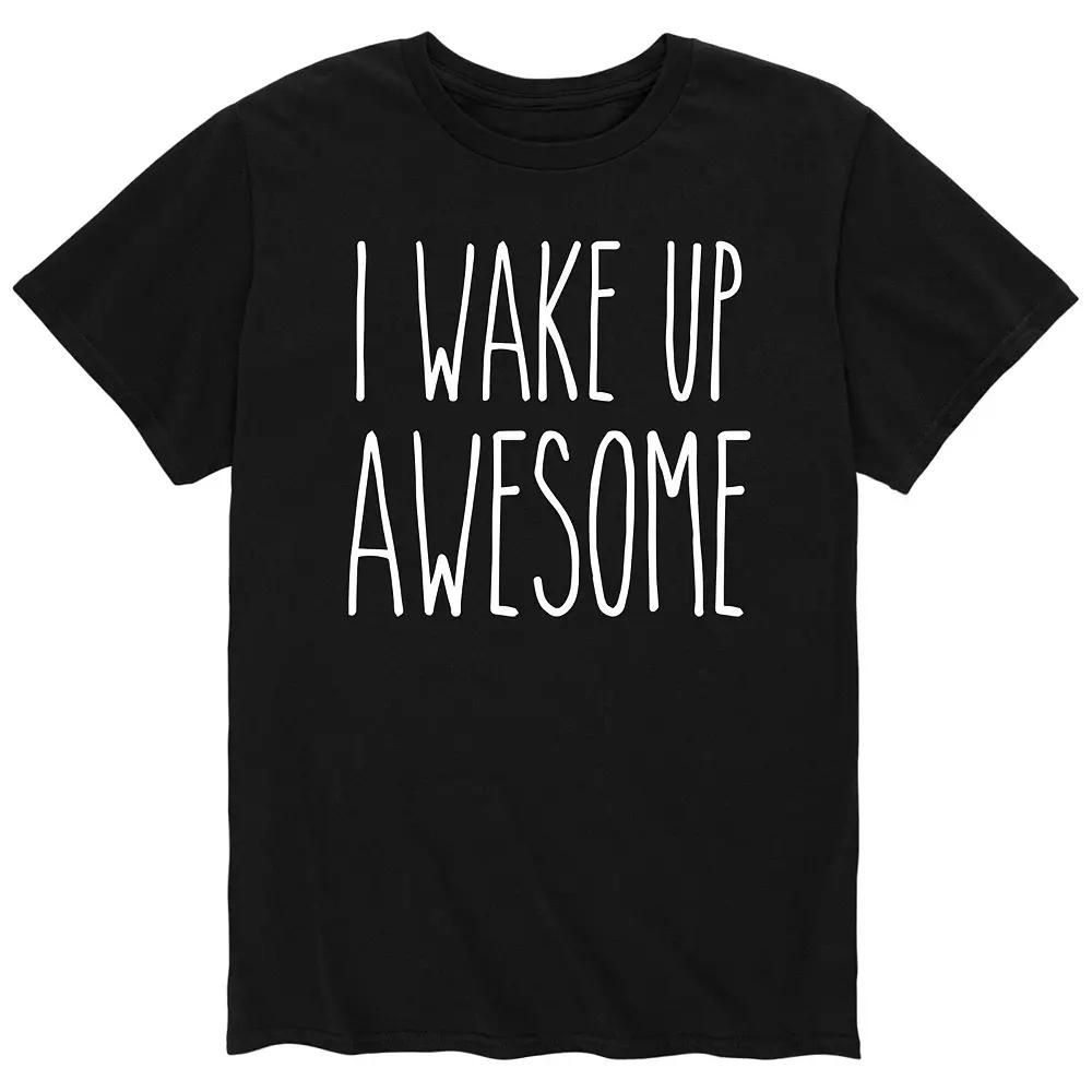 Men's Wake Up Awesome Tee,  Product Image