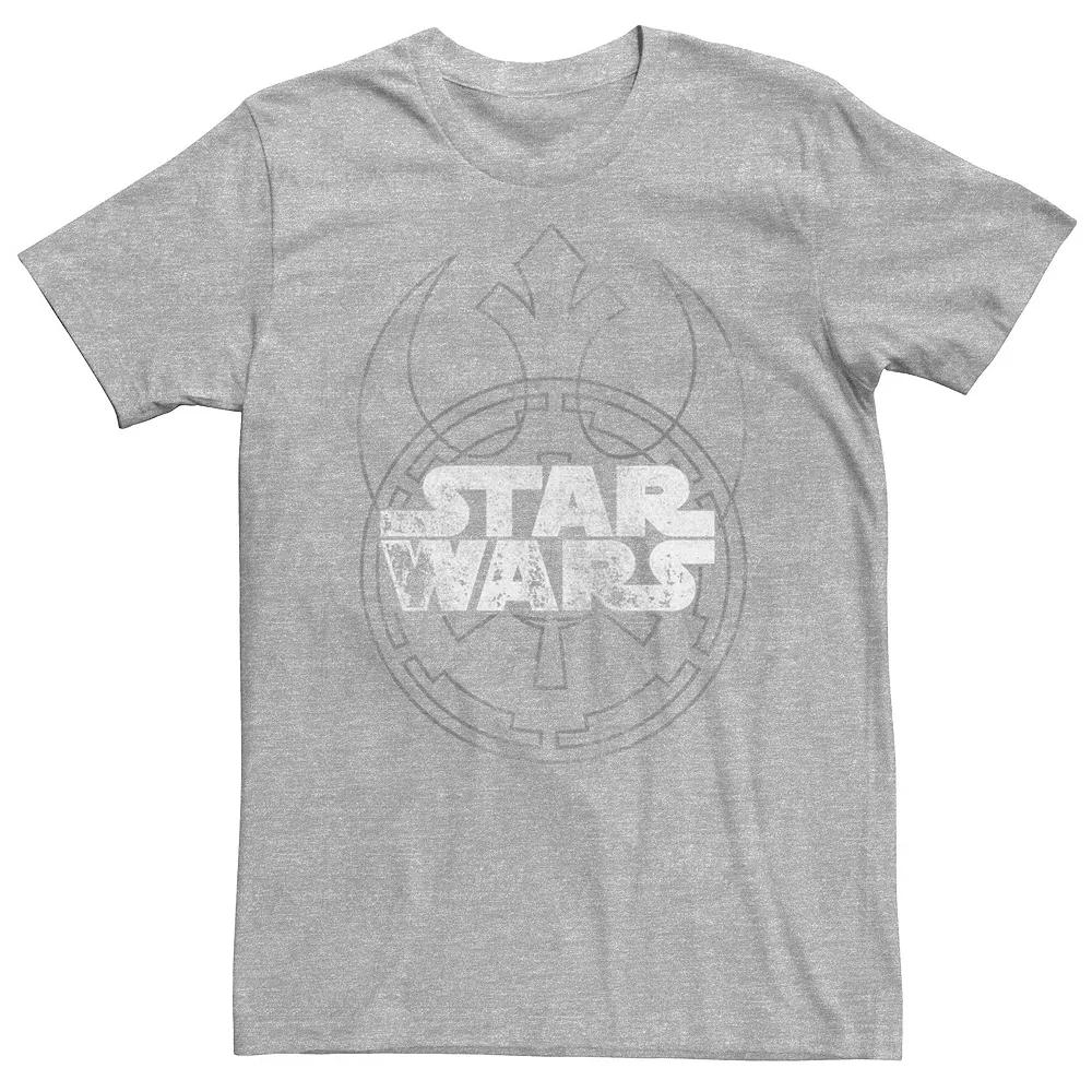 Men's The Mandalorian The Child aka Baby Yoda Galaxy's Greetings Tee,  Product Image
