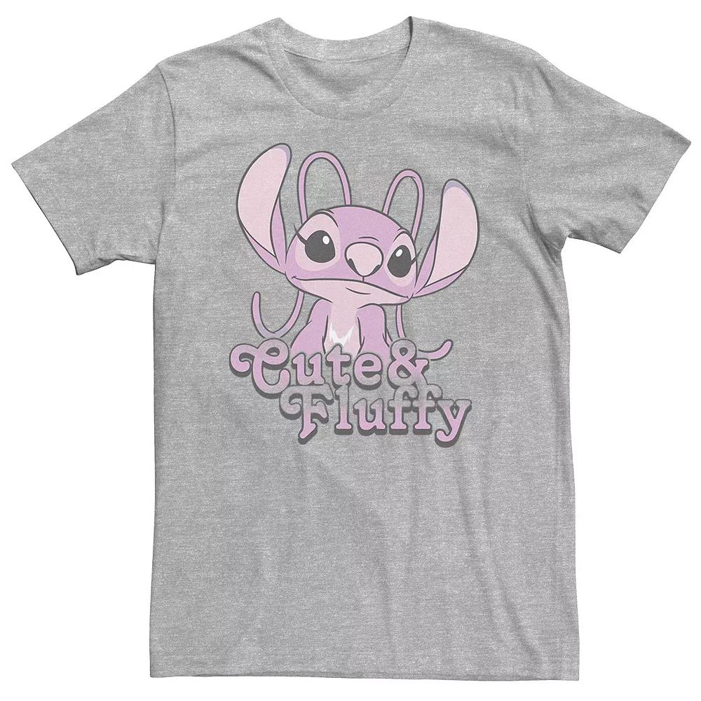 Big & Tall Disney Lilo & Stitch Valentine's Day Angel Cute & Fluffy Tee, Men's,  Product Image