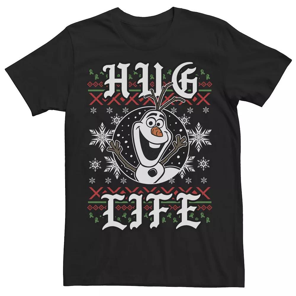 Disney's Frozen Olaf Men's Hug Life Snowman Waving Tee,  Product Image