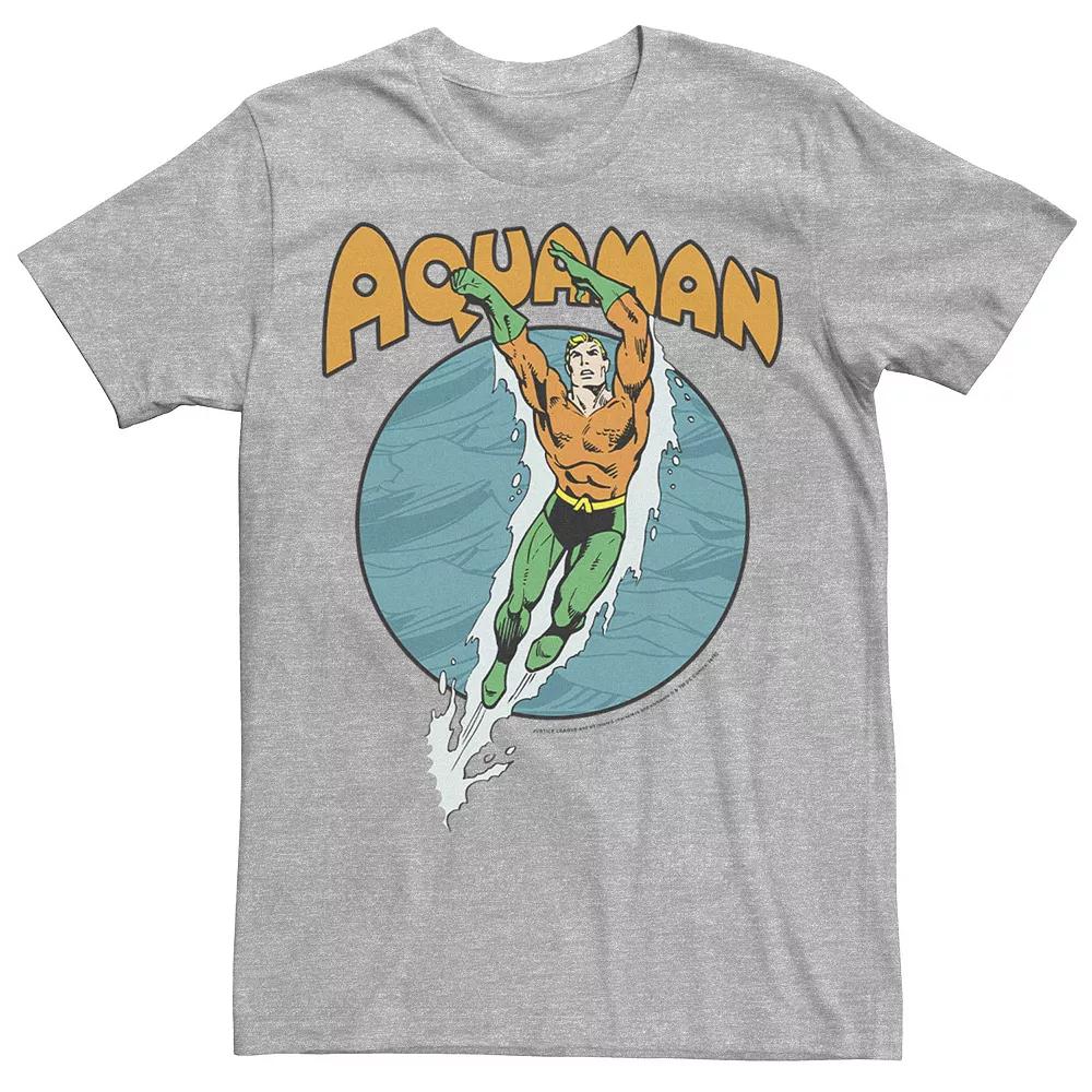 Men's DC Comics Aquaman Swimming Dance Tee,  Product Image