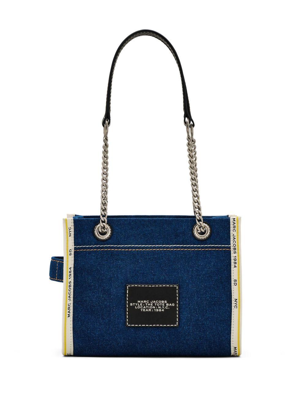 The Denim Chain Small Tote bag Product Image