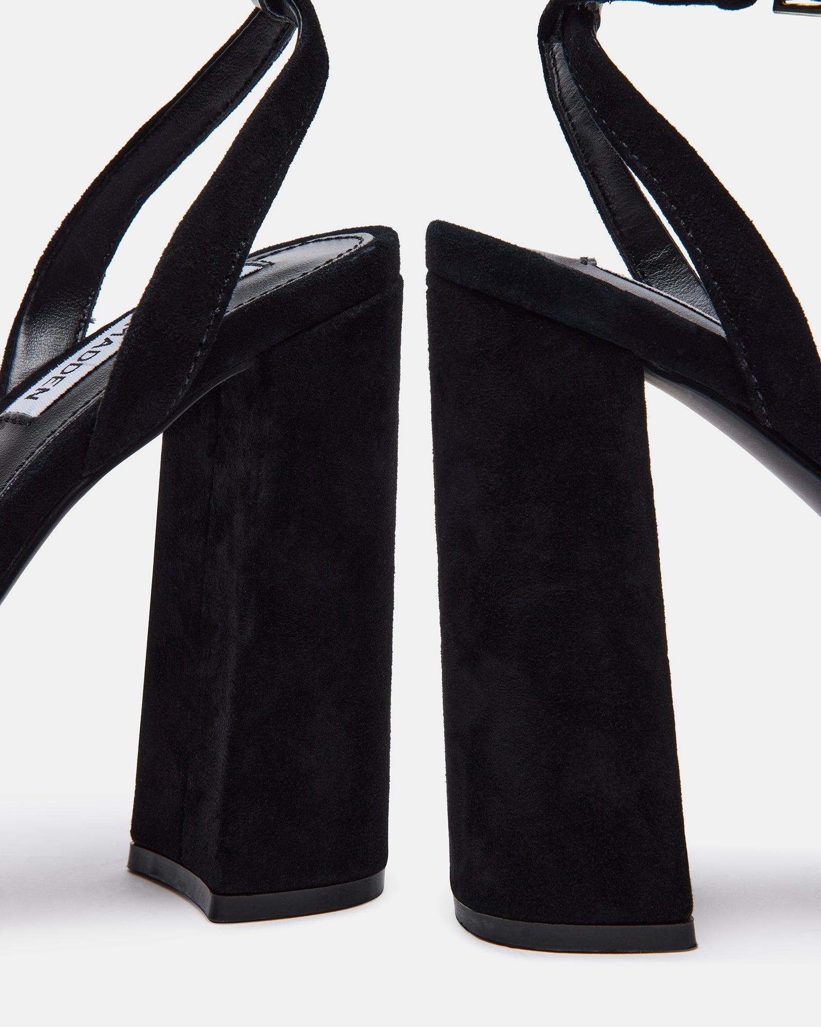 LESSA BLACK SUEDE - SM REBOOTED Female Product Image