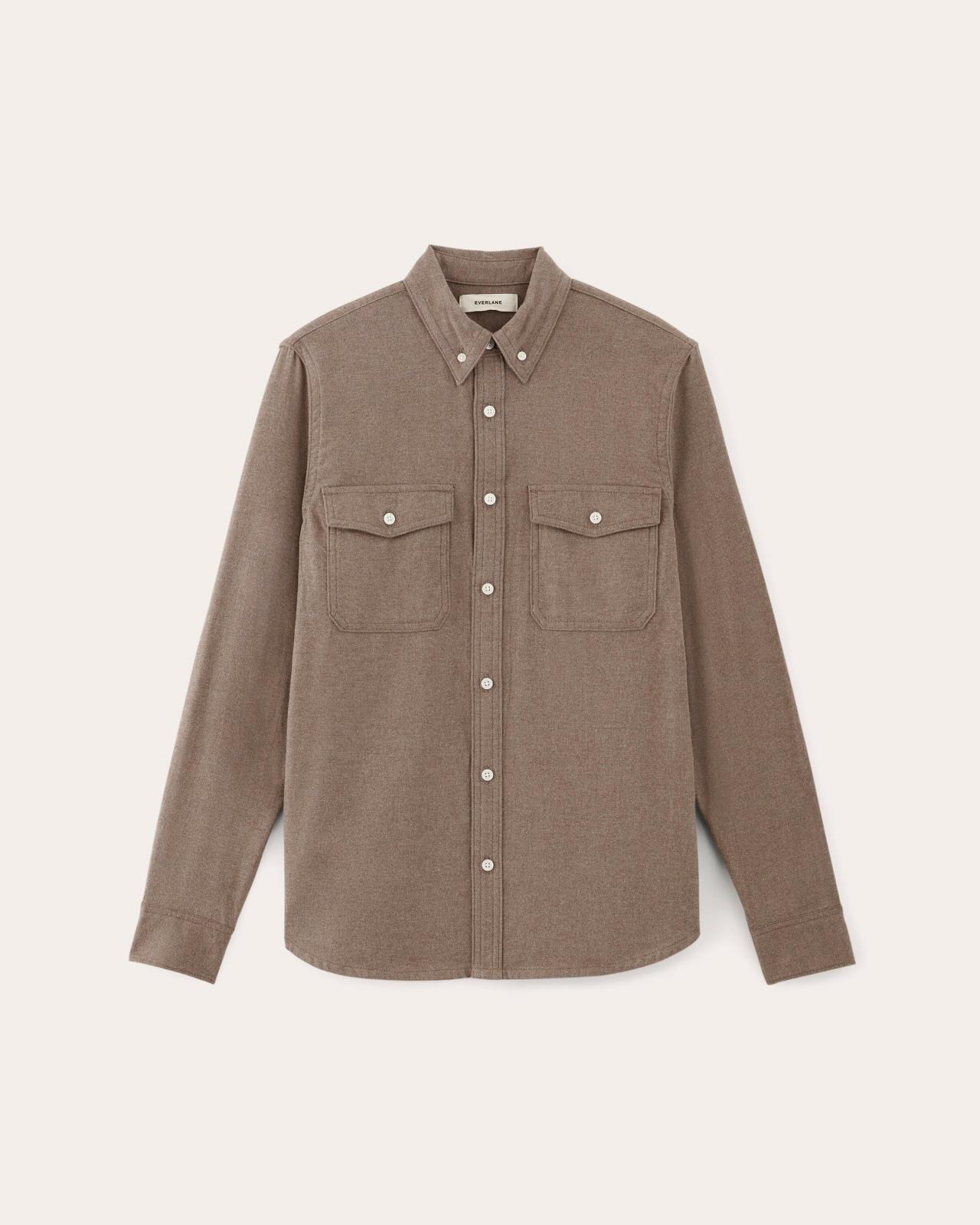Mens Brushed Flannel Shirt by Everlane Product Image