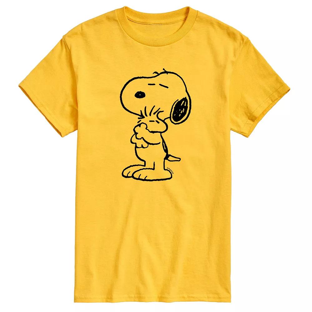 Men's Peanuts Snoopy Love Woodstock Tee,  Product Image