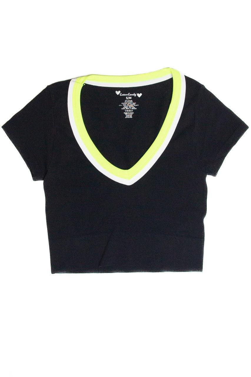 Deep V Seamless Ringer Product Image