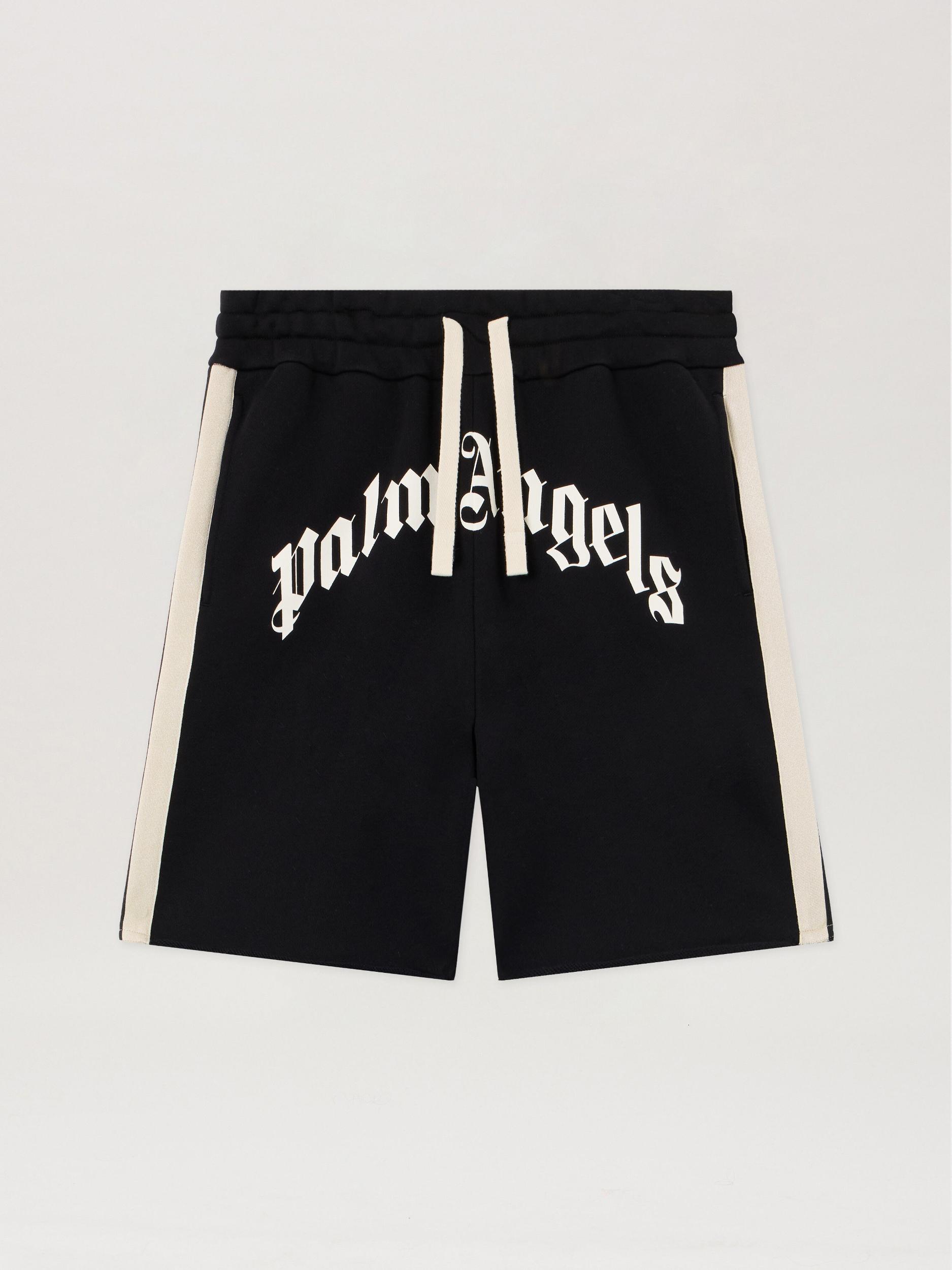 Curved Logo Track Sweatshorts Product Image