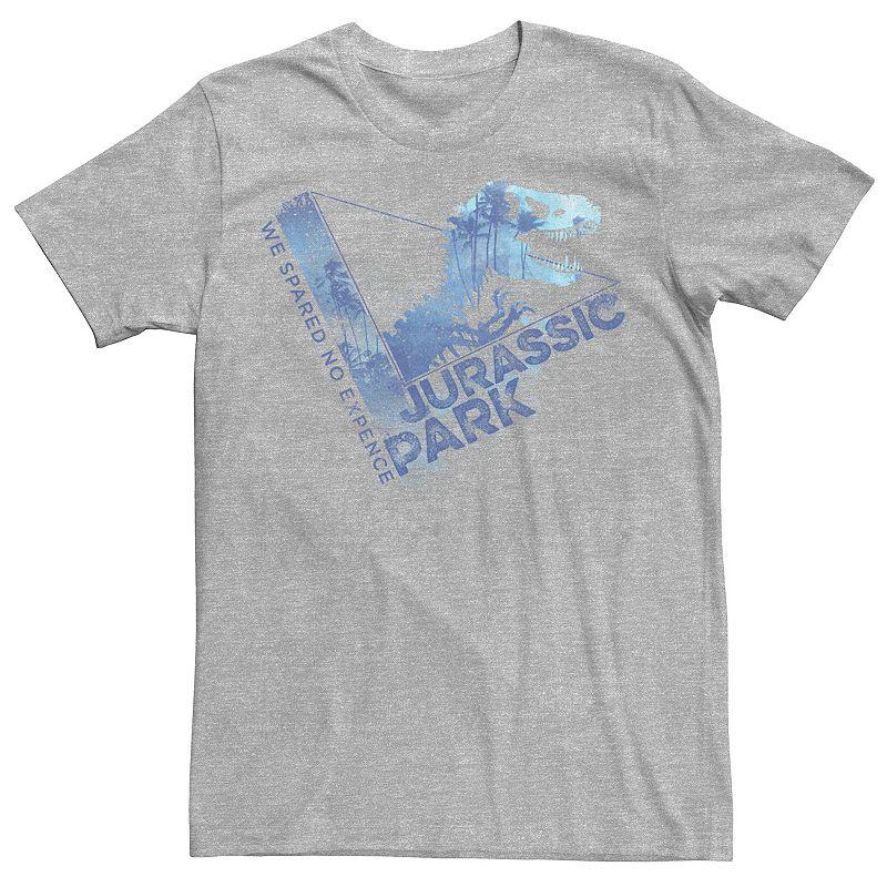 Men's Jurassic Park We Spared No Expense Blue Mist Tee,  Product Image