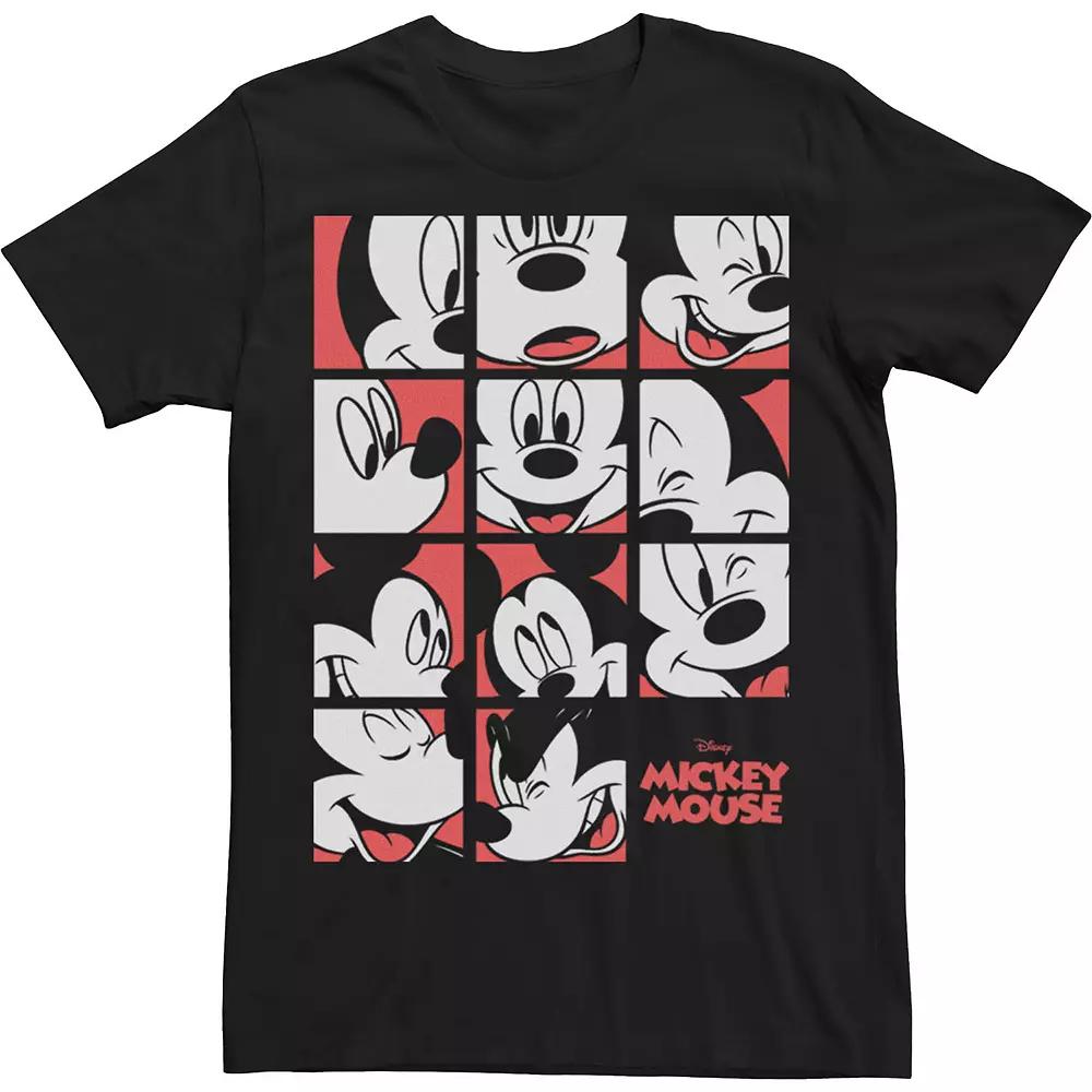 Disney's Mickey And Friends Mickey Mouse Men's Expressions Boxes Tee,  Product Image