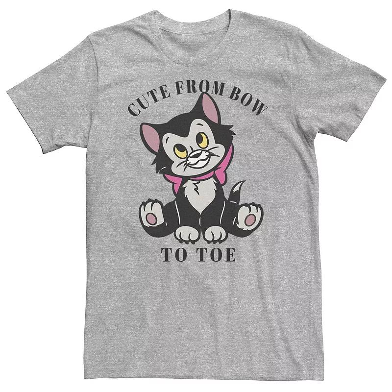 Big & Tall Disney Pinocchio Figaro Cute From Bow To Toe Tee, Men's,  Product Image