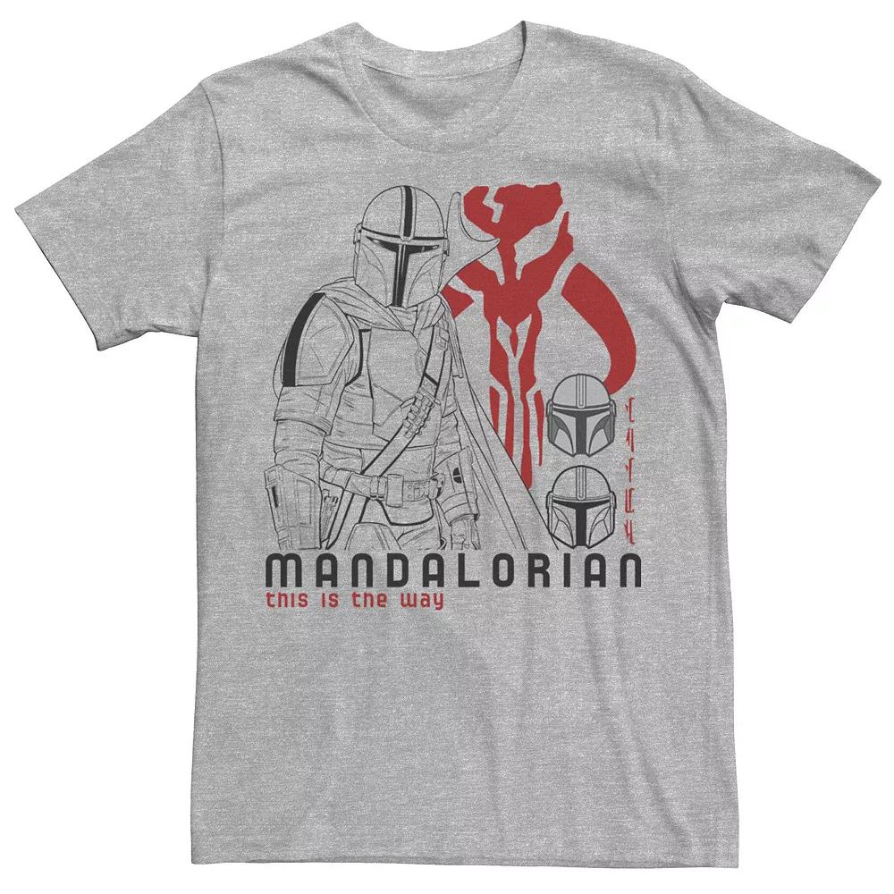 Men's Star Wars The Mandalorian Mudhorn Signet Left Chest Tee,  Product Image