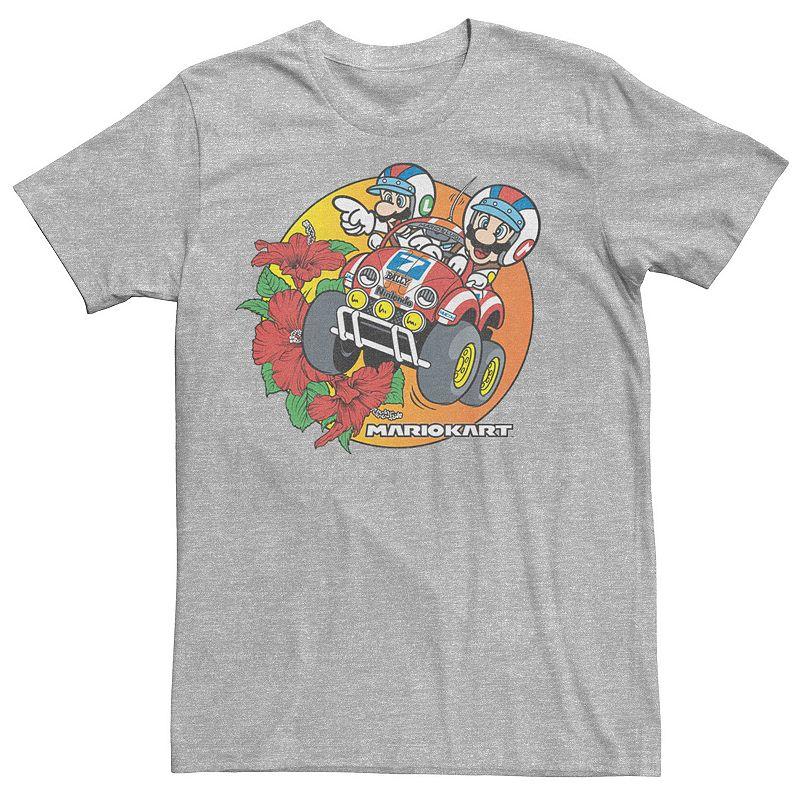 Men's Mario Kart Baja Buds Beach Portrait Tee,  Product Image