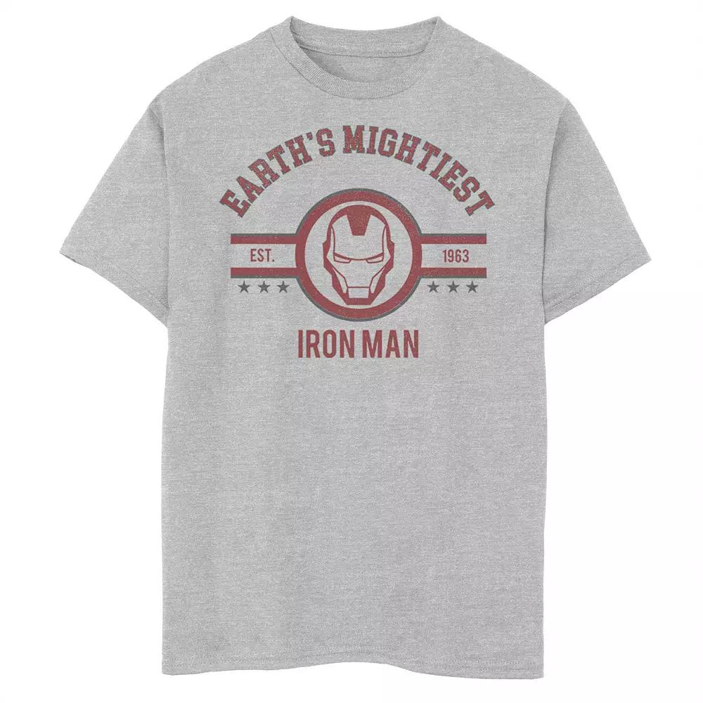 Boys 8-20 Marvel Avengers Earth's Mightiest Iron Man Logo Graphic Tee, Boy's,  Product Image