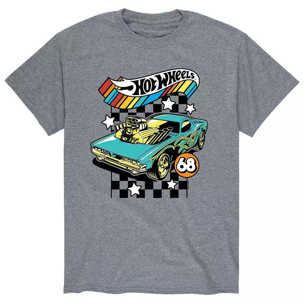 Men's Hot Wheels Retro 68 Tee, Size: Small, Gray Product Image