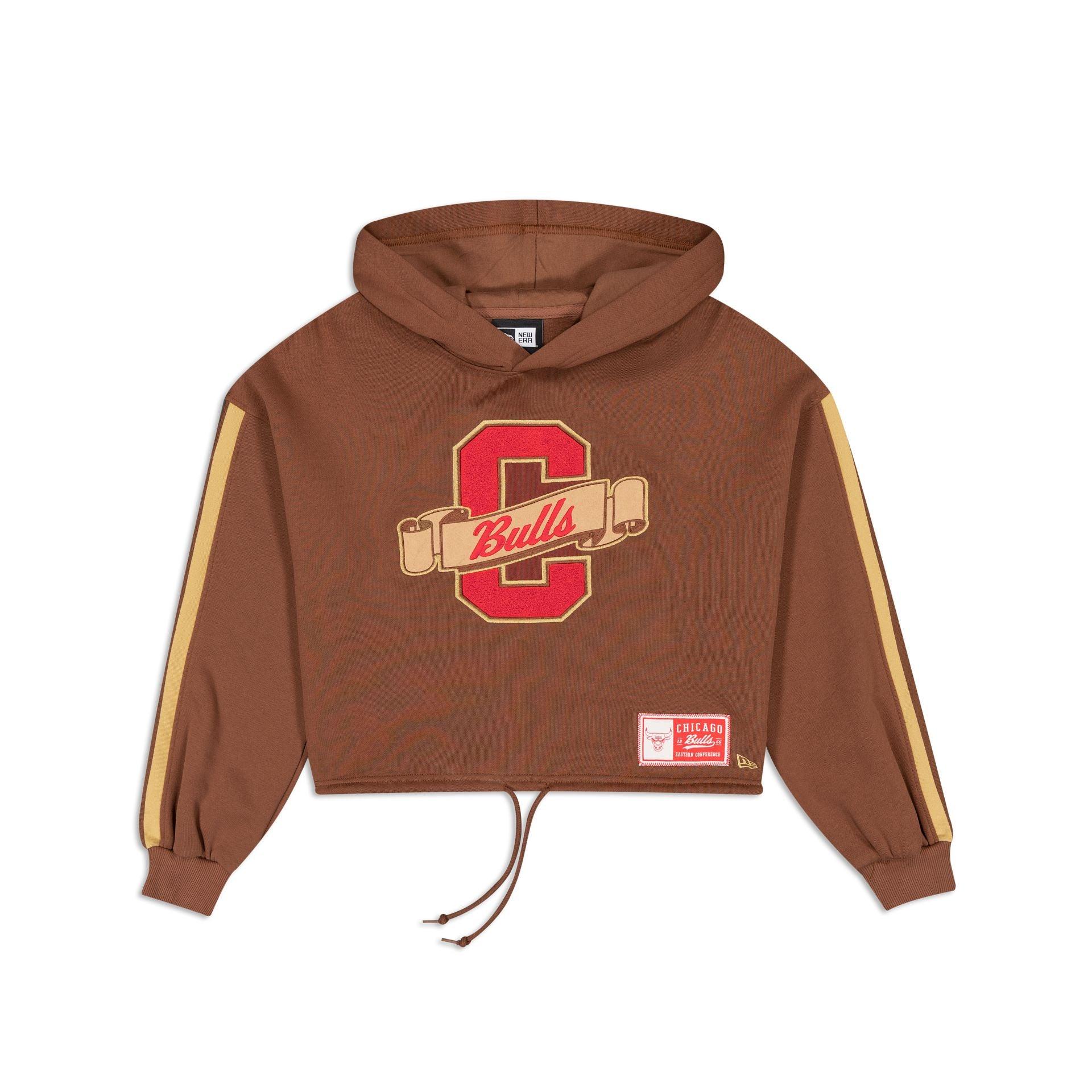 Chicago Bulls Letterman Classic Women's Hoodie Product Image
