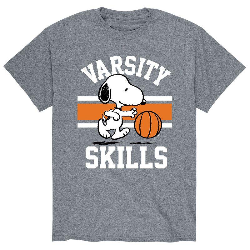 Men's Peanuts Varsity Skills Tee,  Product Image
