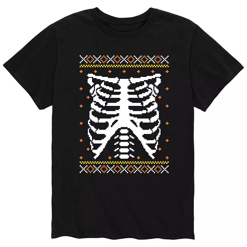 Mens Skeleton Chest Ugly Tee Product Image