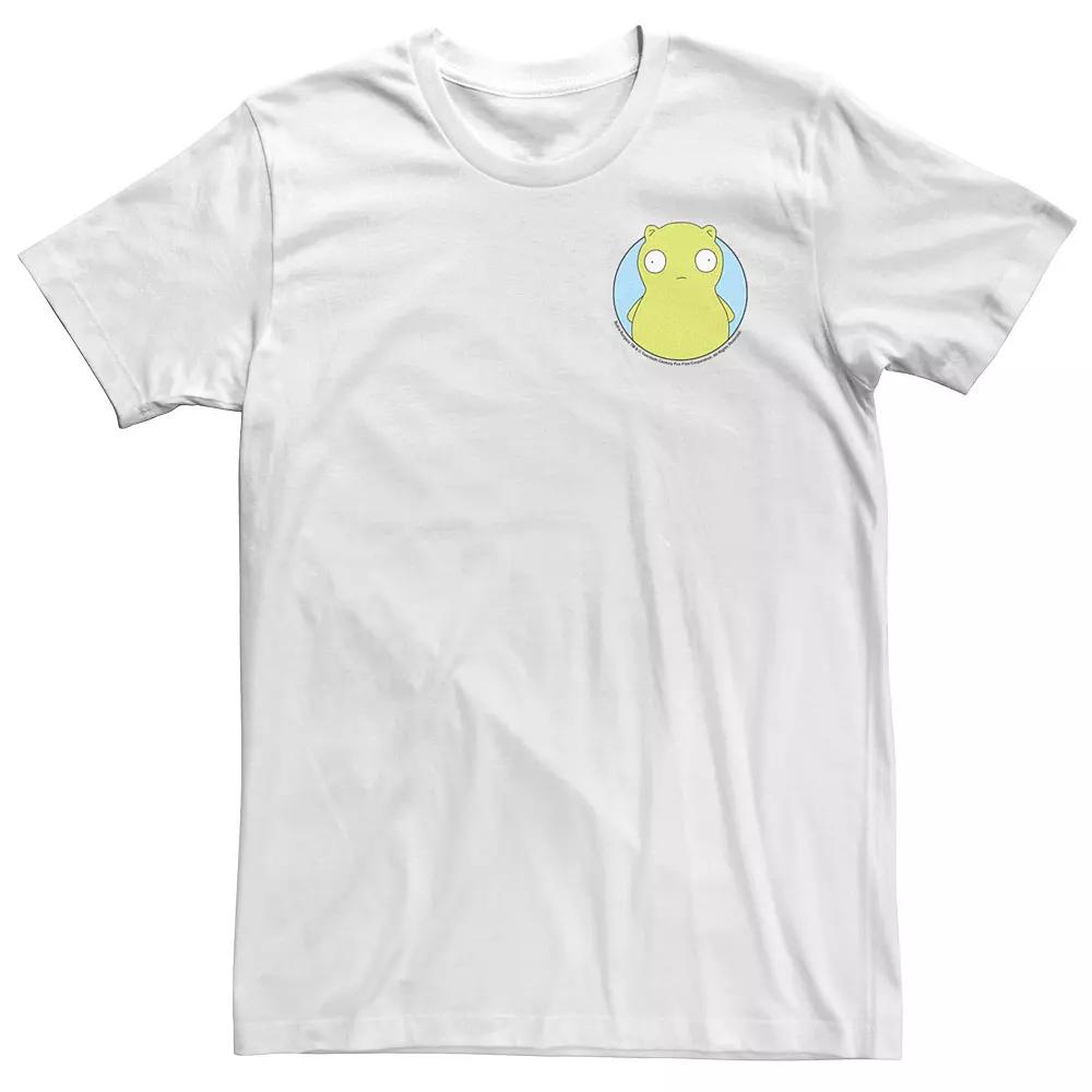 Big & Tall Bob's Burgers Kuchi Kopi Left Chest Tee, Men's, Size: 4XL Tall, White Product Image