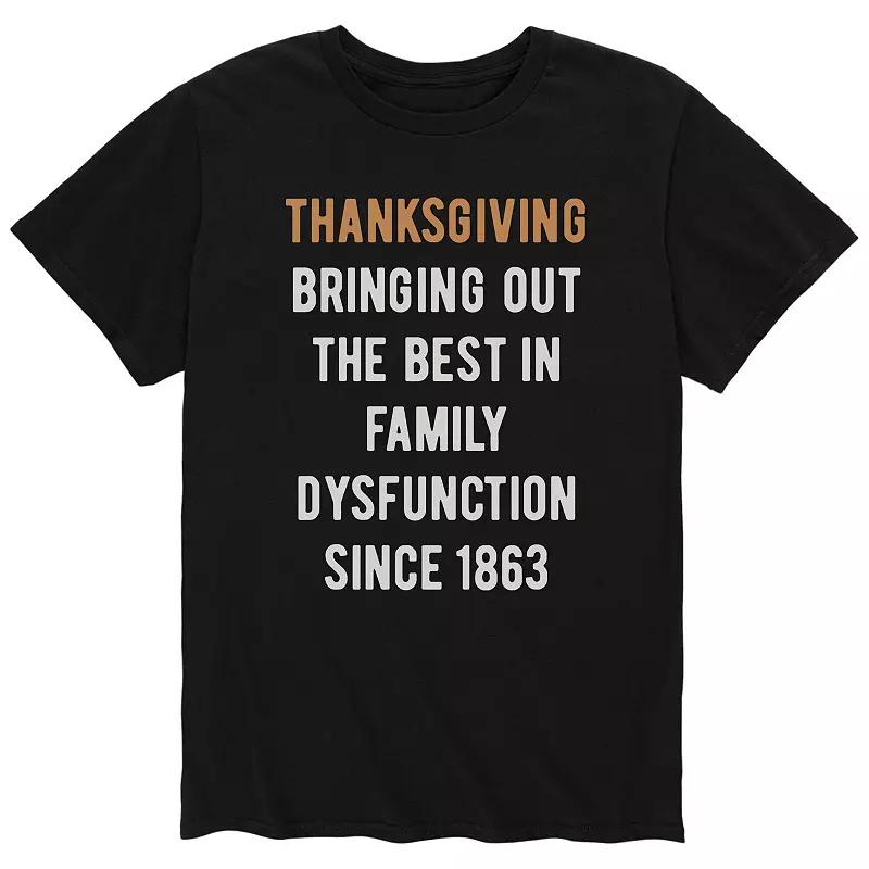 Big & Tall Family Dysfunction Tee, Men's,  Product Image
