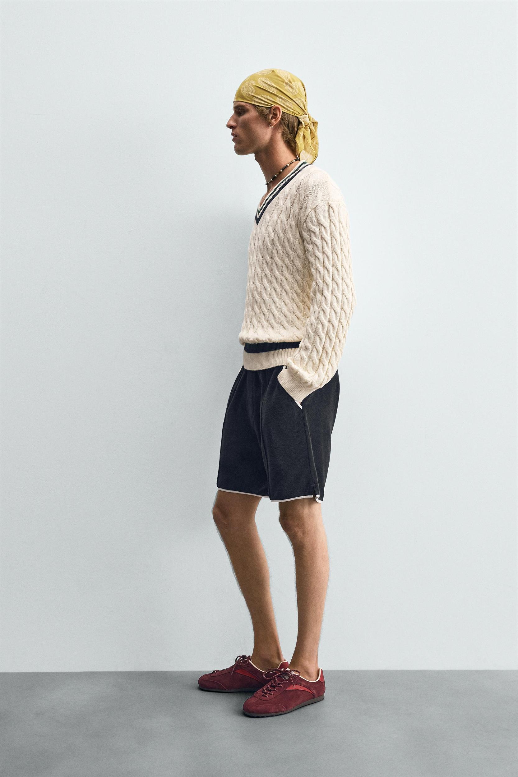 CABLE KNIT SWEATER Product Image