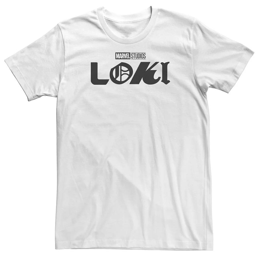 Big & Tall Marvel Loki Logo Tee, Men's,  Product Image