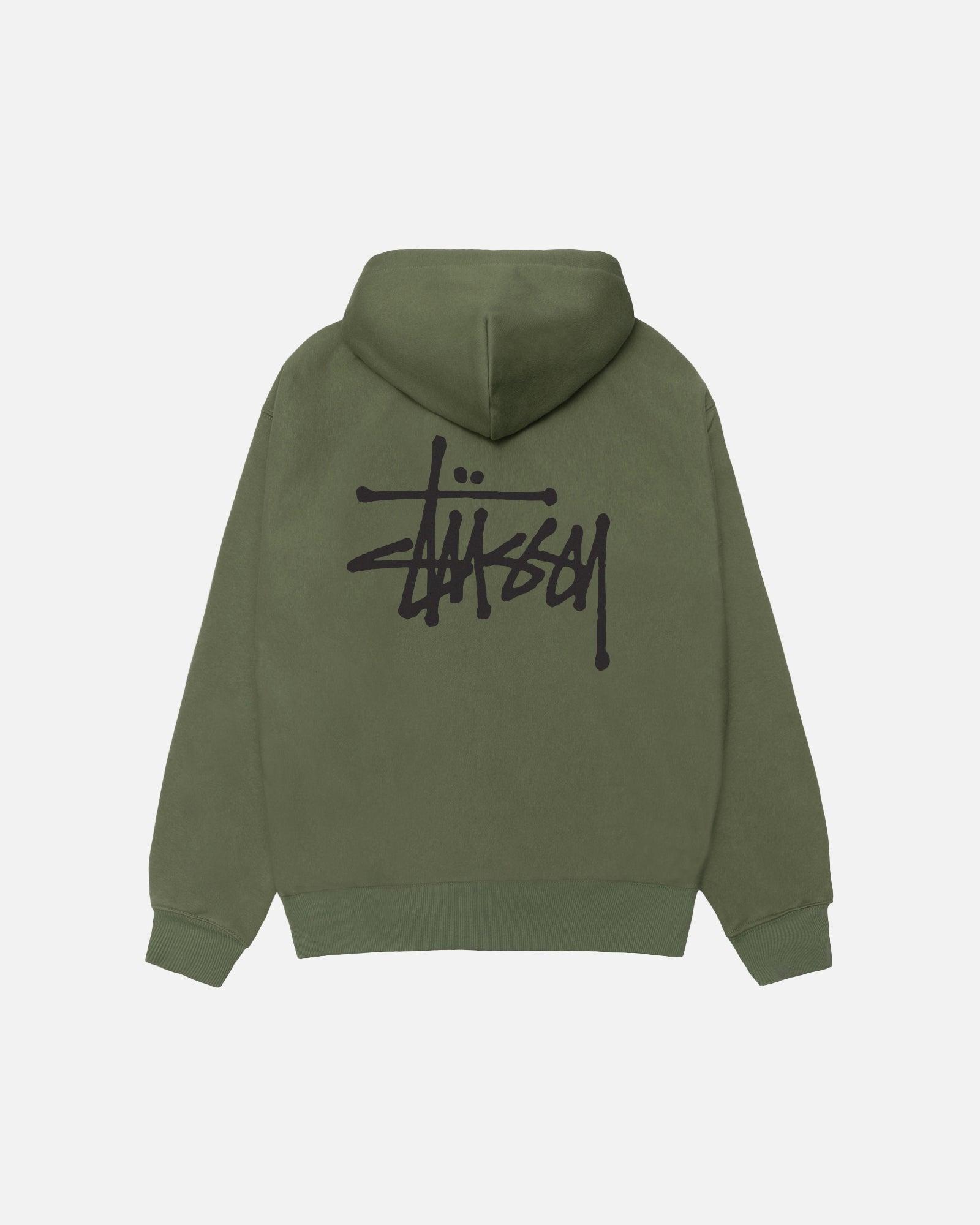 BASIC STÜSSY ZIP HOODIE Male Product Image